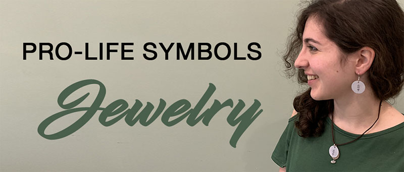 Pro-life jewelry banner