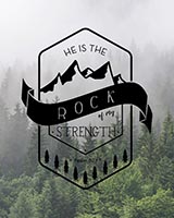 He is the rock